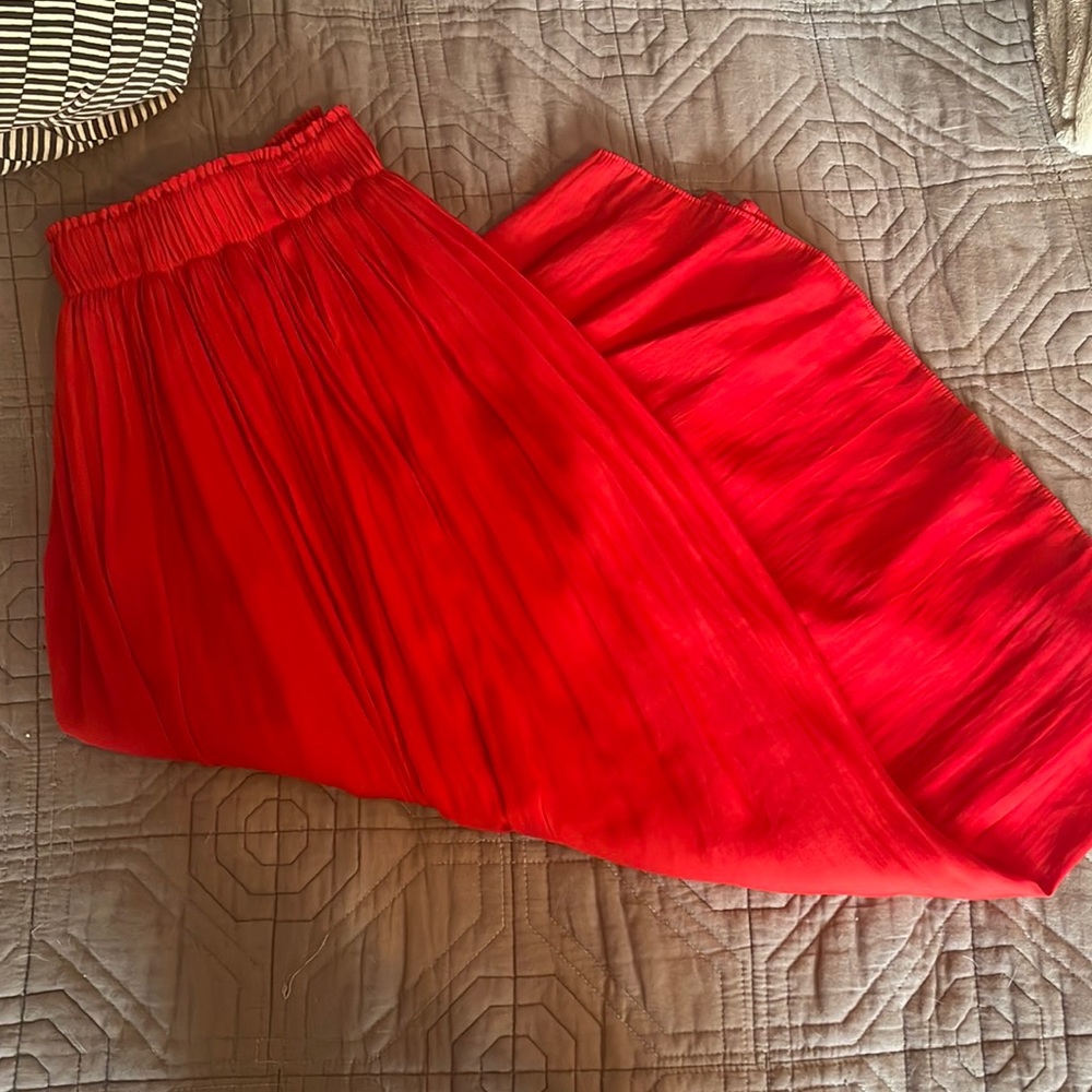 Gap micropleat midi skirt